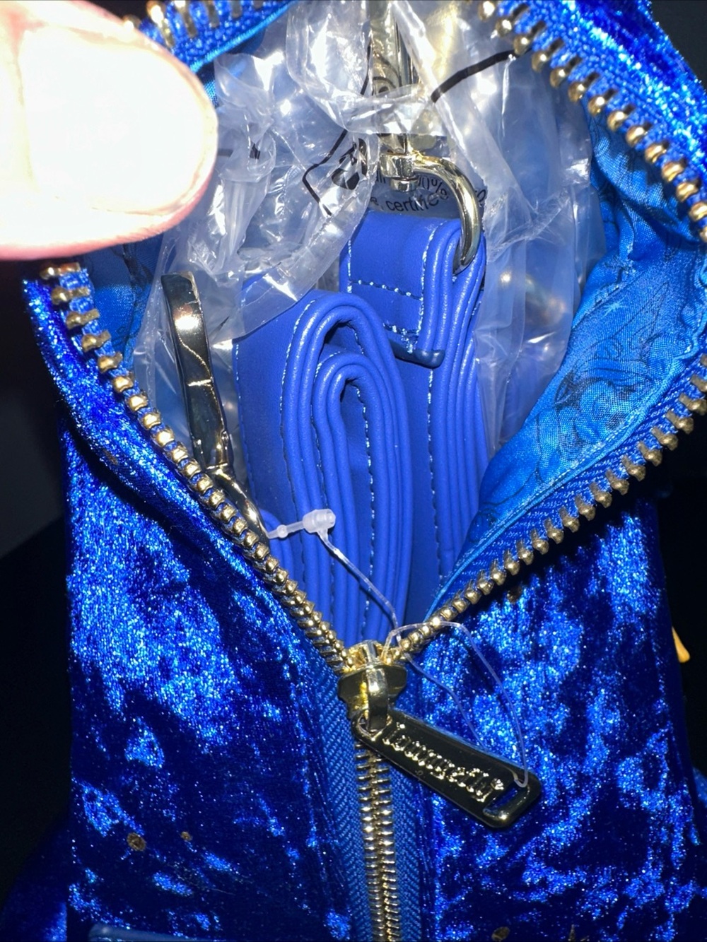 Loungefly Disney Fantasia Mickey Mouse Sorcerer Hat Figural Crossbody Bag New - Picture 8 of 8
